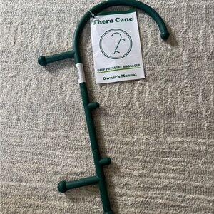NWT Thera Cane Deep Pressure Massager - Forest Green
